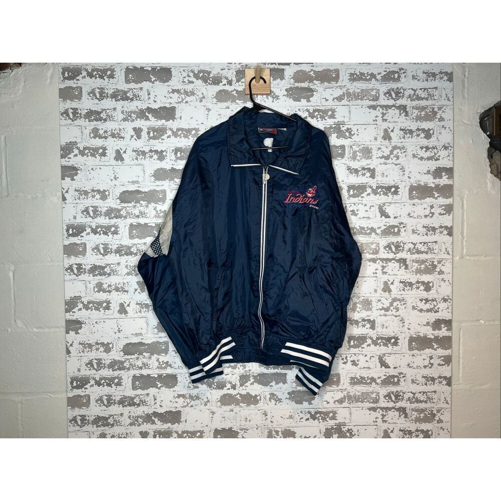 Vintage pro player Cleveland Indians full zip jacket